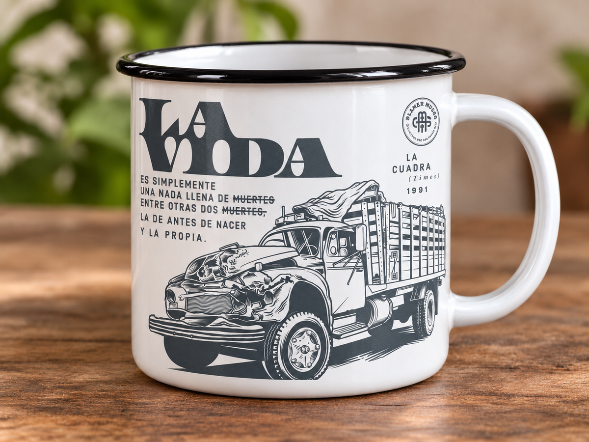 Mug mágico La cuadra Gilmer Mesa