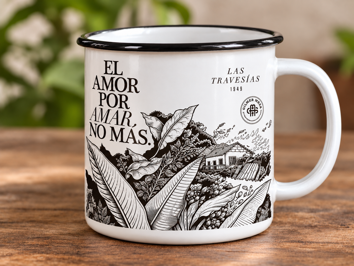 Mug mágico Las Travesías Gilmer Mesa